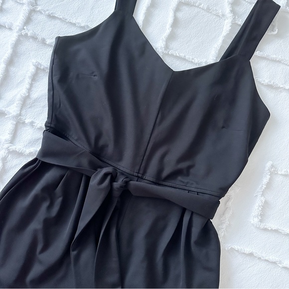 • NWT! • RW&Co black sleek jumpsuit romper - Picture 8 of 11